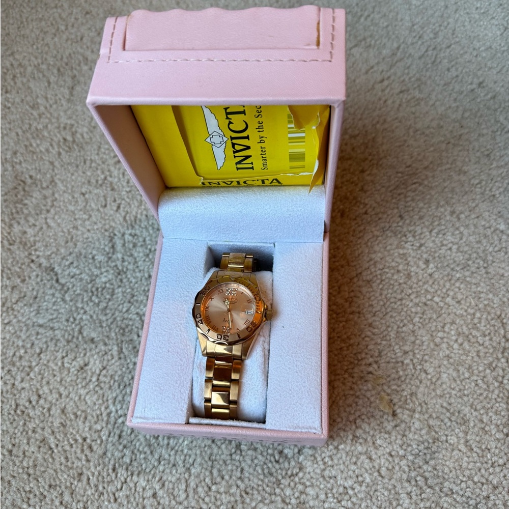 Women’s Invicta Watch Rose Gold
